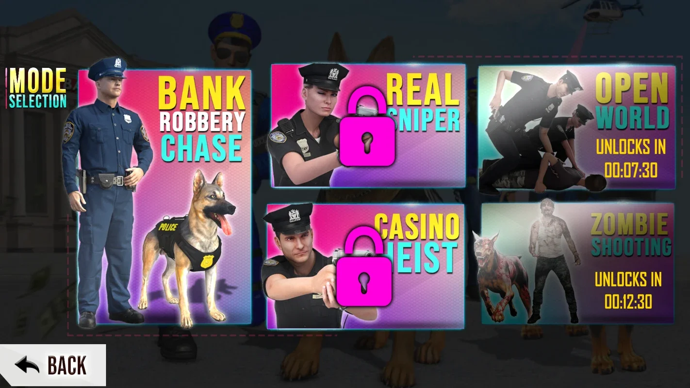 Thrilling Police Dog Bank Robbery Games for Android