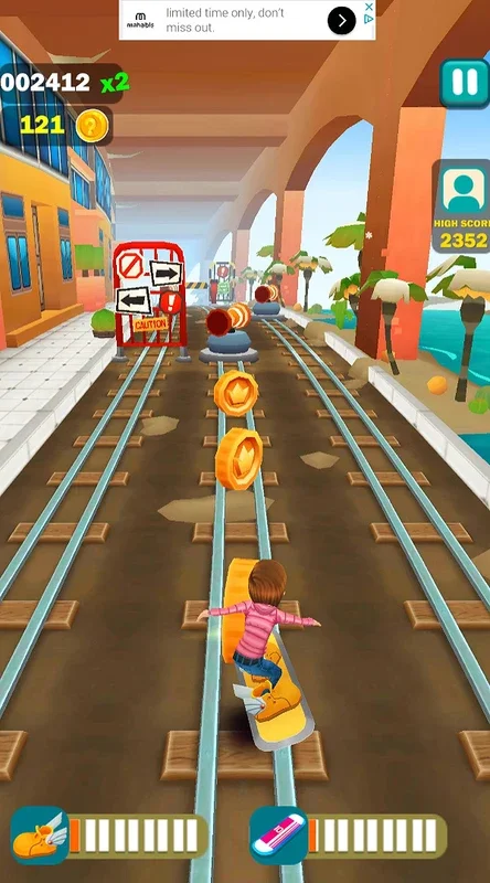 Subway Princess Runner for Android - Free Running Game