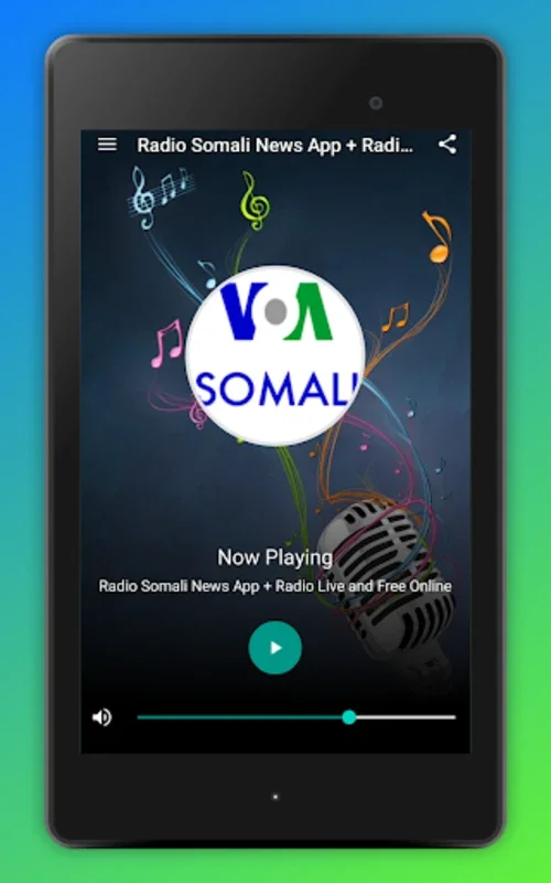 VOA Somali Radio App Online for Android - Rich Audio Experience