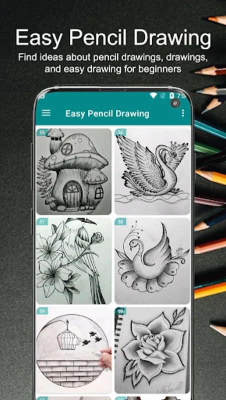 300+ Easy Pencil Drawing for Android: Ignite Your Creativity