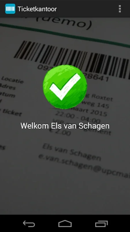 Scan App - Ticketkantoor for Android: Streamlined Check-Ins