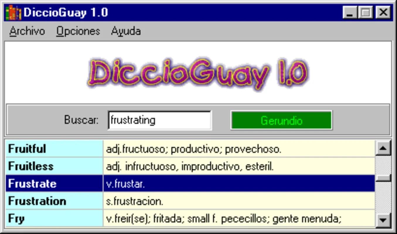 DiccioGuay for Windows: Enhance Your Language Skills