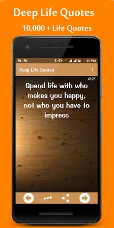 Deep Life Quotes for Android - Inspire Daily