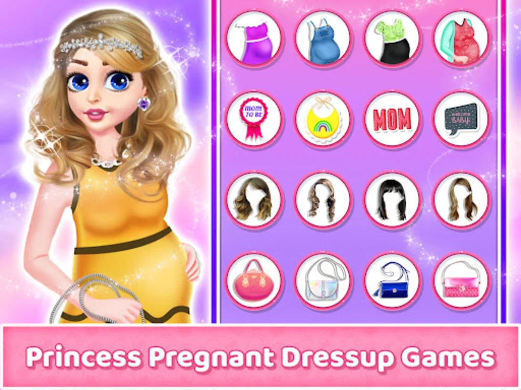 Princess Pregnant Baby Shower for Android - Plan the Perfect Virtual Event