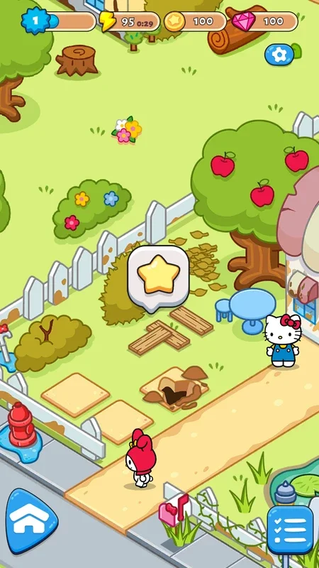 Hello Kitty Merge Town for Android: Engaging Merge Game