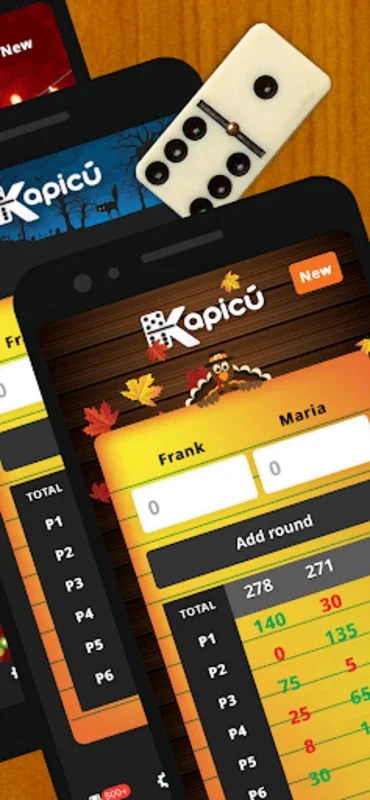 Kapicu for Android - Simplify Domino Scoring