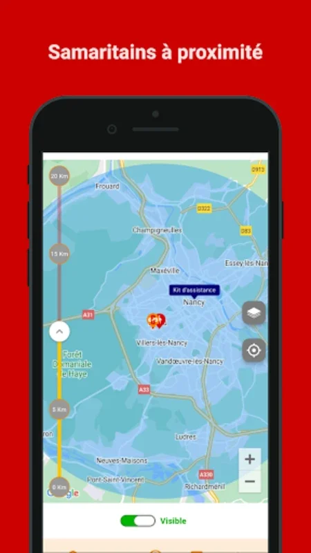 SOS SAMARITAINS for Android - Connect with Local Helpers