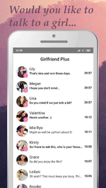 Girlfriend Plus for Android - Engaging Virtual Companion