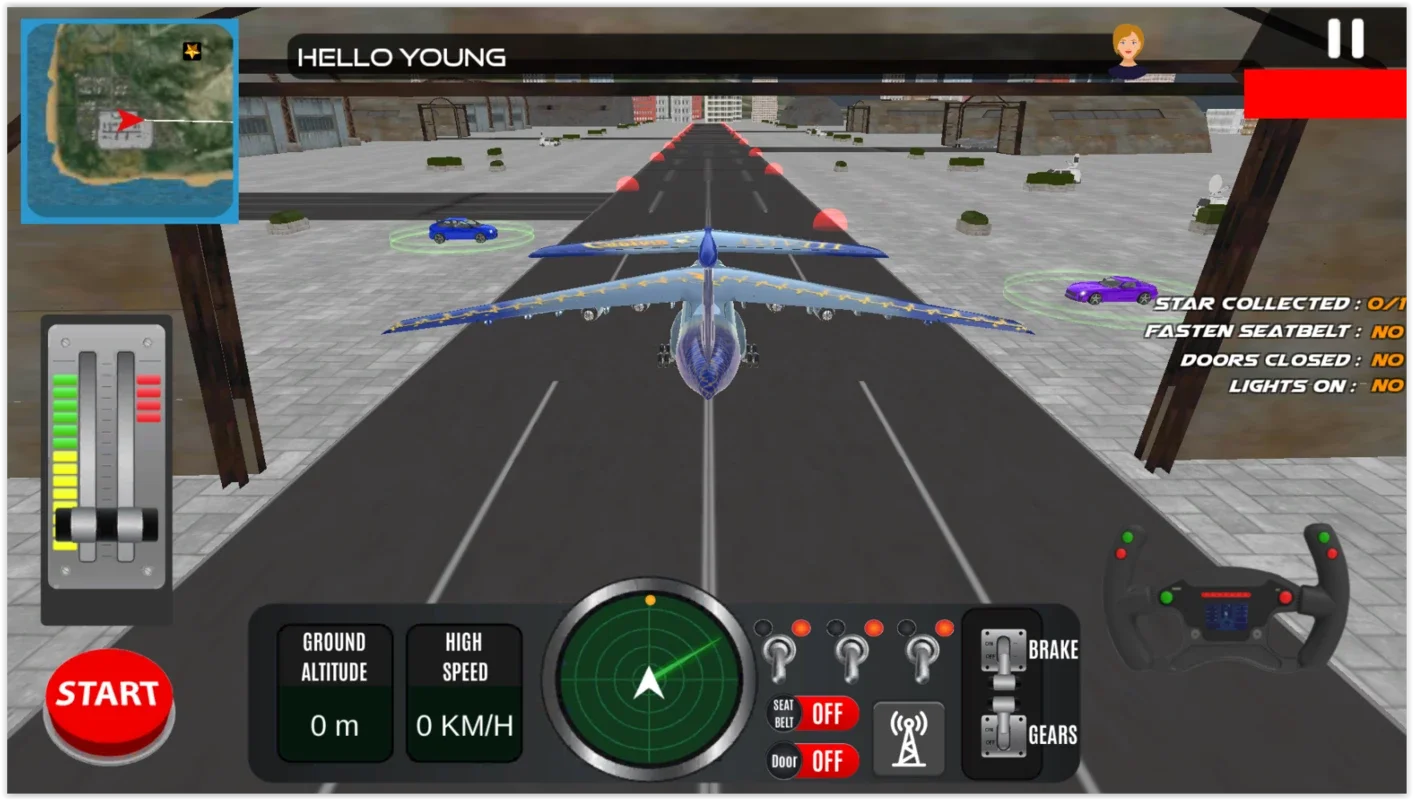 City Airplane Flight Simulator for Android - Thrilling Missions Awaits