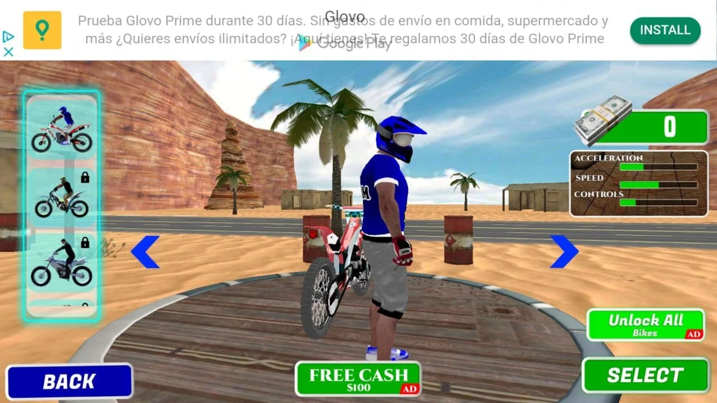 Bike Stunt Ramp Race 3D for Android - No Downloading Needed