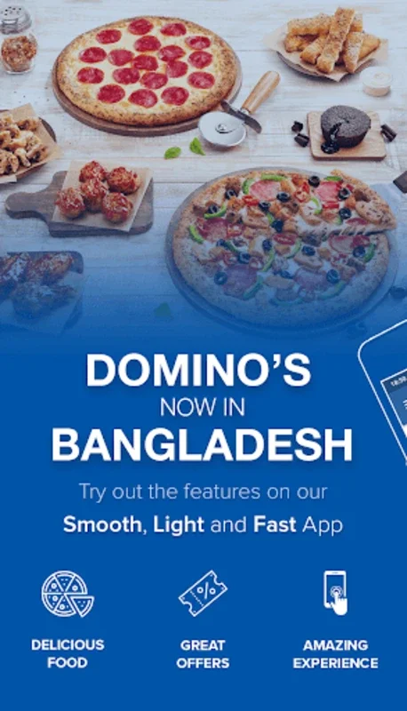 Domino's Pizza Bangladesh for Android - Order Pizza Easily