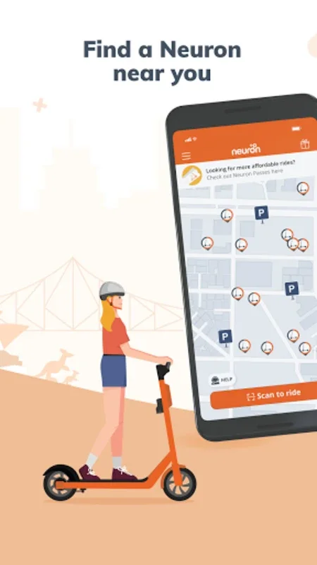 Neuron for Android - Eco-Friendly Urban Mobility