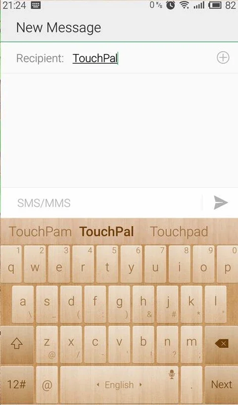 TouchPal SkinPack Natural Wood for Android - Enhance Your Keyboard