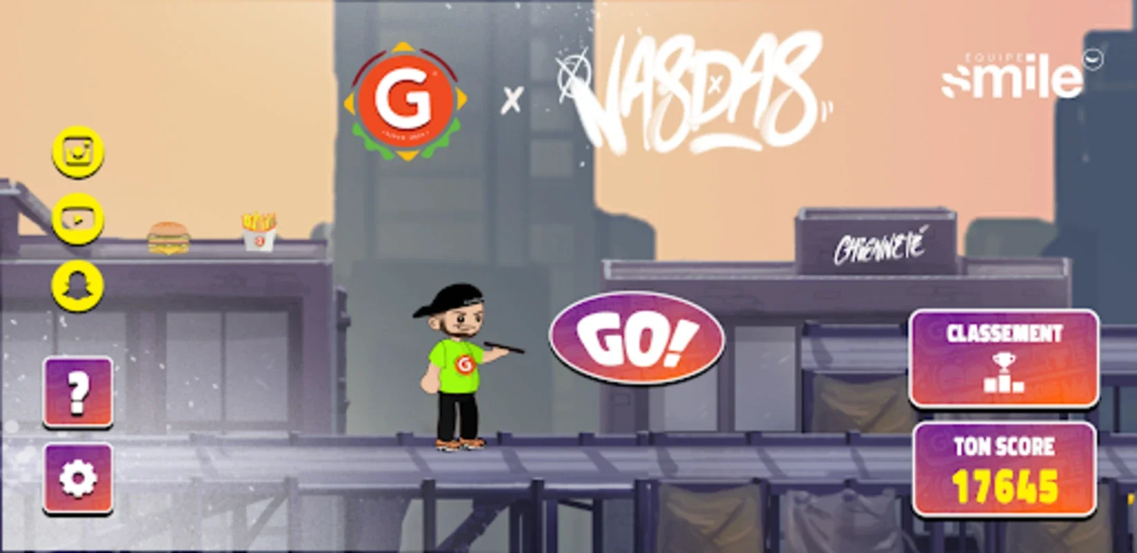 G la dalle x Nasdas for Android - Thrilling Arcade Adventure