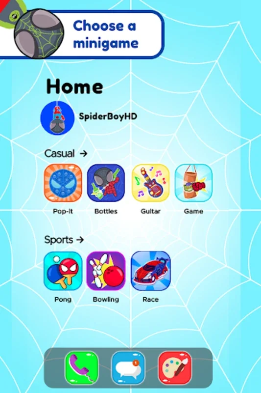 Super Spider Hero Phone for Android - Fun and Learning for Kids