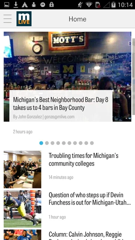 MLive.com for Android: Michigan's News Hub