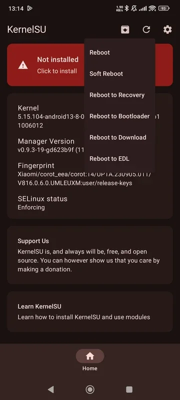 KernelSU: Secure Android Root Access with Granular Control