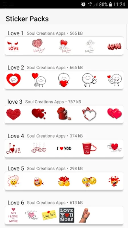 WASticker - Love Romantic for Android: Enhance Messaging