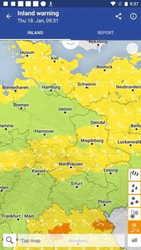 WarnWetter for Android - Stay Updated on German Weather