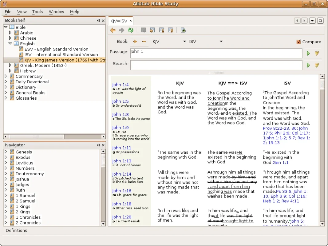 Alkitab Bible Study for Windows - Access the Word of God Easily