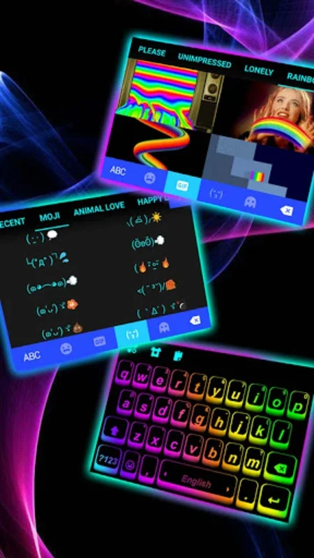 RGB Live HD Theme for Android - Transform Your Keyboard