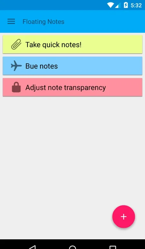 Floating Notes for Android: Efficient Note Management