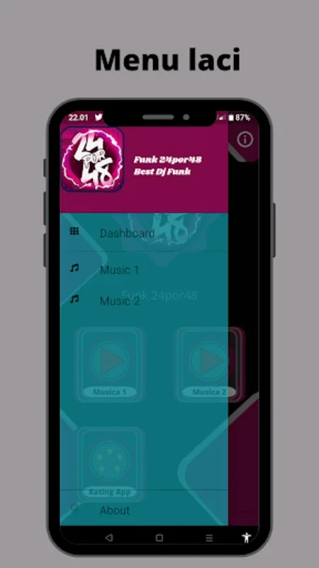 Funk 24Por48 musicas DJ funk for Android - Enjoy DJ Funk Tunes