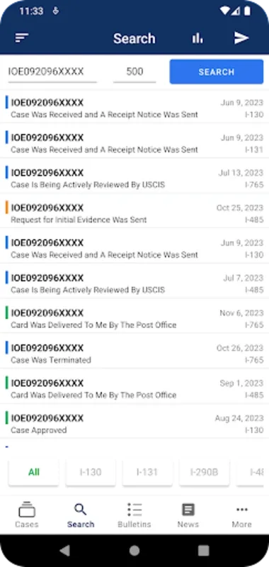 Case Tracker for USCIS for Android - Efficient Case Monitoring
