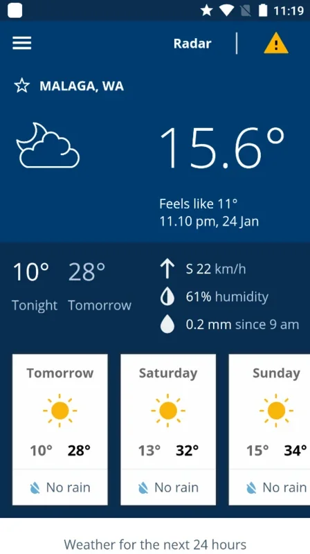 BOM Weather for Android: Accurate Australian Weather Forecasts