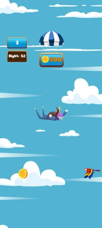 The Parachute for Android - Thrilling Skydiving Adventure