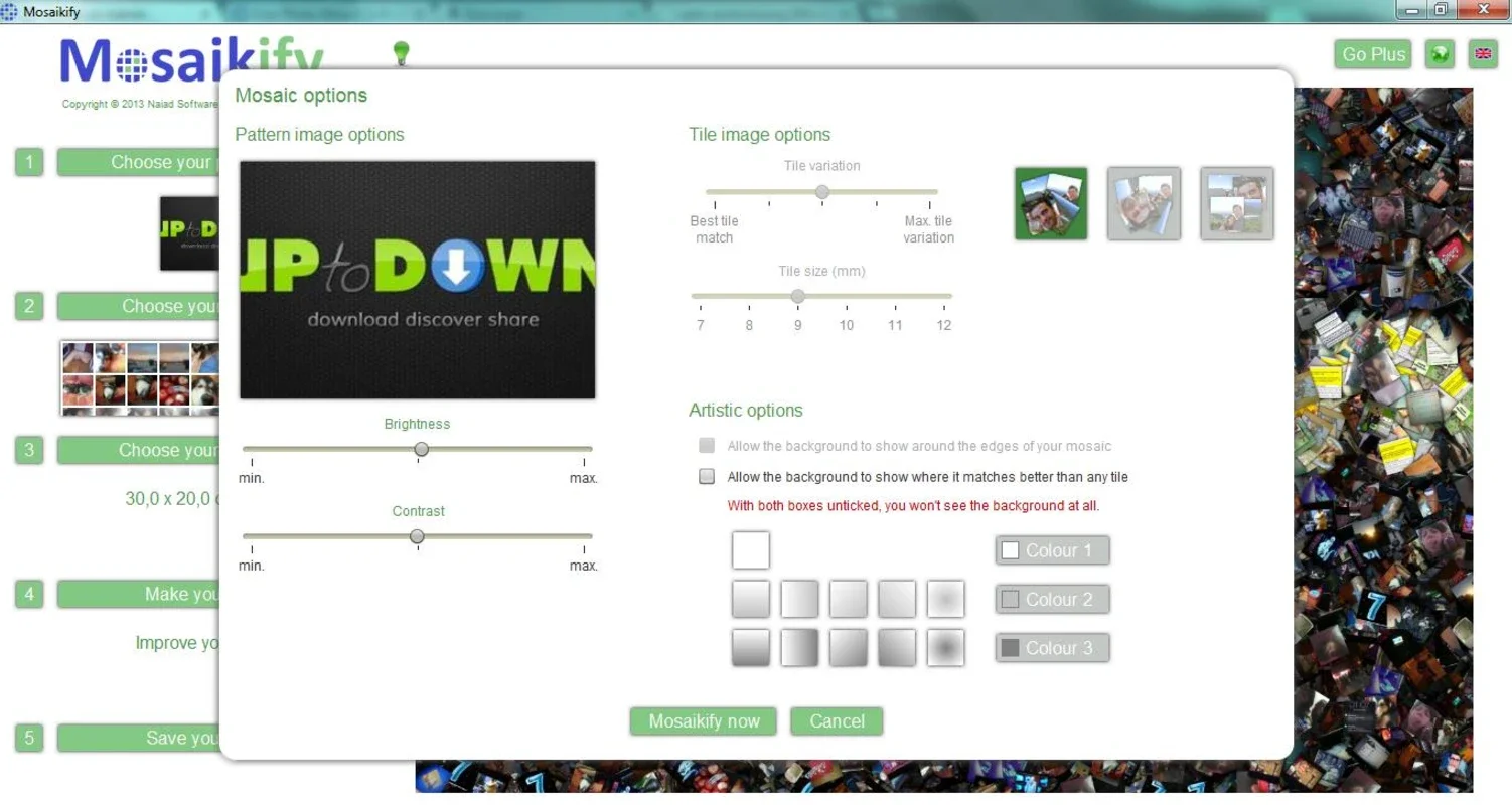 Mosaikify for Windows - Create Stunning Mosaics Easily