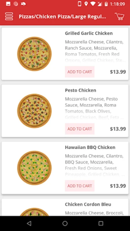 Sicily's Pizza for Android - Quick & Convenient Pizza Orders