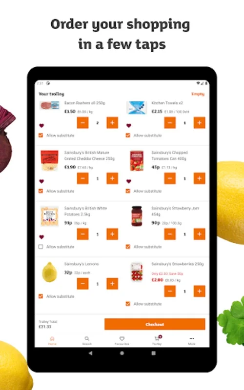 Sainsbury's Groceries for Android - Shop and Save