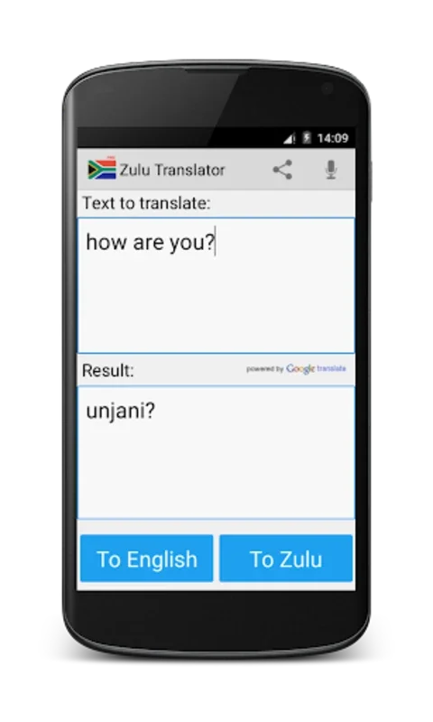 Zulu Translator for Android - Seamless Language Bridging