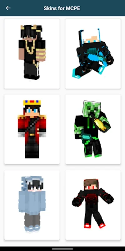 Boys Skins for Minecraft PE for Android - Customize Your Avatars