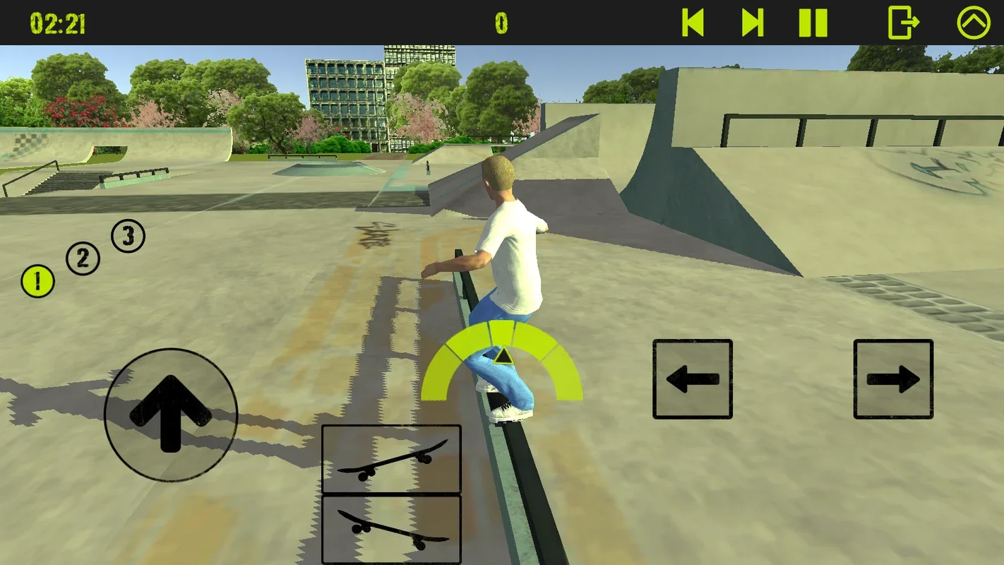 Skateboard FE3D 2 for Android - Thrilling Skateboarding Game