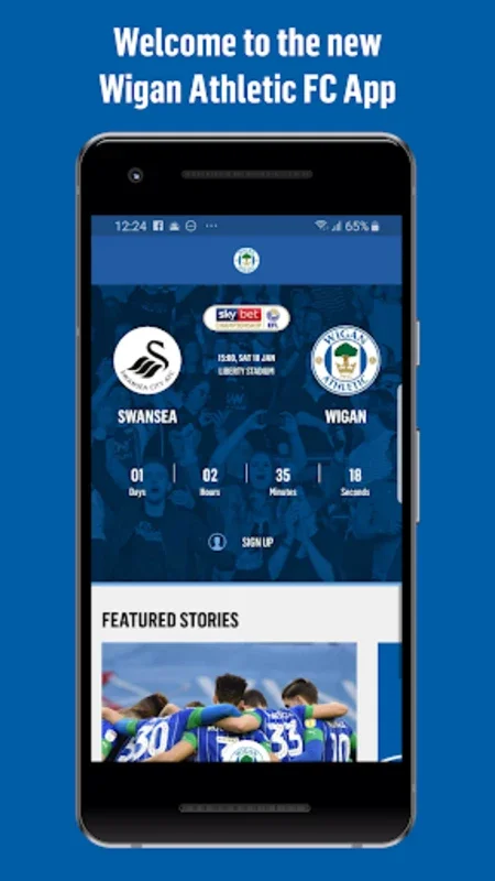 Wigan FC App for Android - Stay Connected with the Team