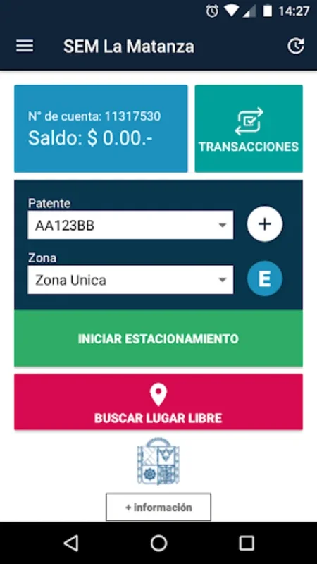 SEM La Matanza for Android - Streamlining Parking