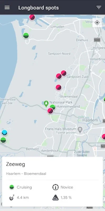 Longboard Spots for Android - Explore Global Routes