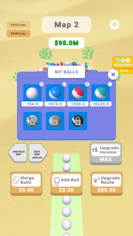 Simple Balls ASMR for Android: Relaxing Ball Game