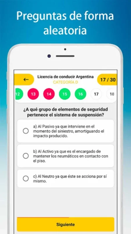 Licencia de Conducir Argentina for Android - Master Road Safety