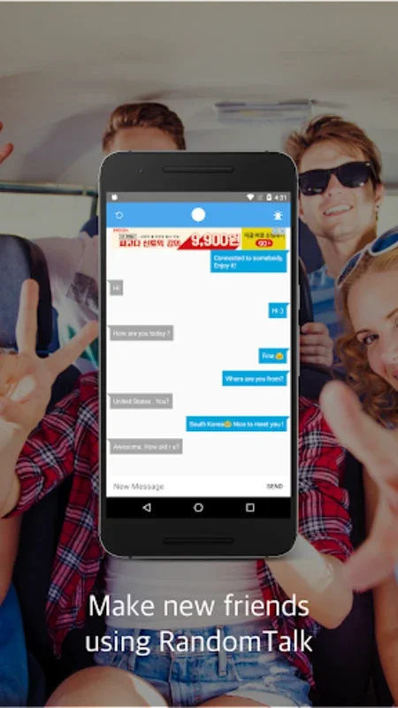 RandomTalk for Android - Global Anonymous Connections