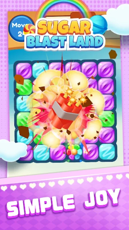 Sugar Blast Land for Android - Engaging Candy Puzzle