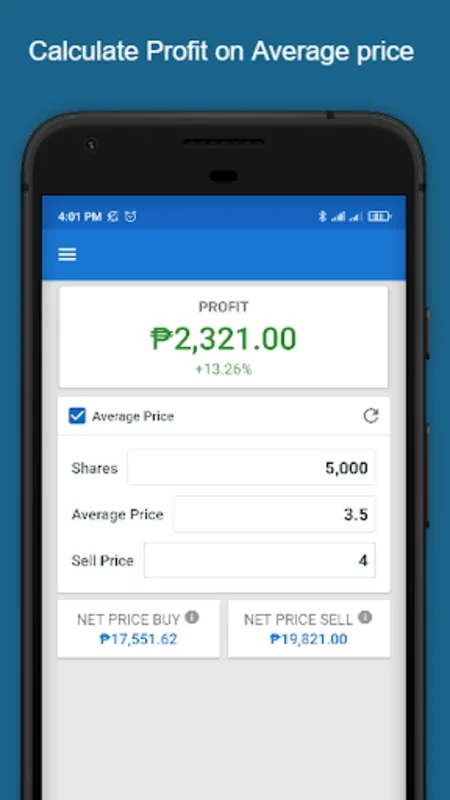 COL Financial Calculator – Buy for Android: Optimize Stock Trades