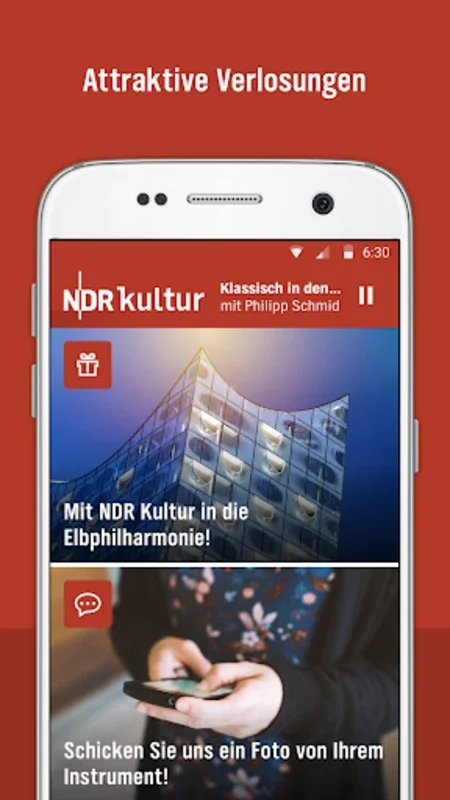 NDR Kultur Radio for Android - Rich Cultural Experience