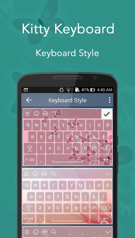 Cutie Kitty Keyboard for Android: A Charming Typing Experience