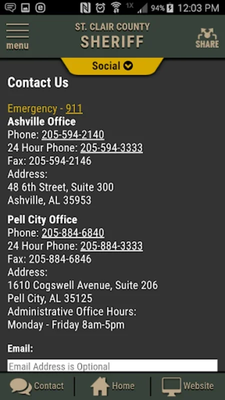 St. Clair County AL Sheriff for Android: Stay Informed