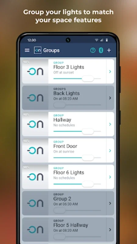 Avi-on Home for Android: Secure and Intuitive Smart Lighting Control