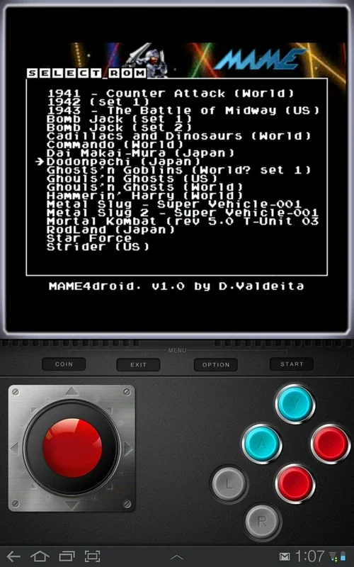 MAME4droid for Android - Play Classic Games on Your Phone