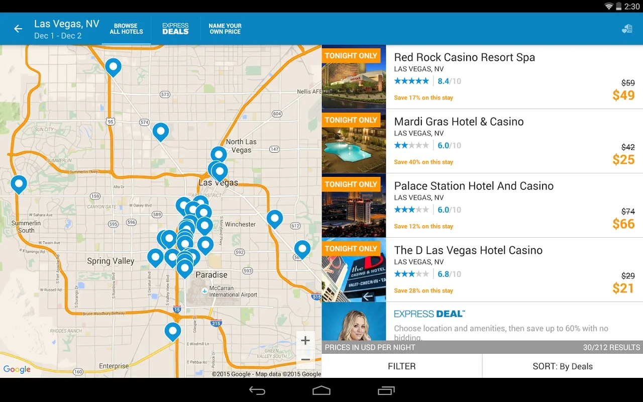 Priceline for Android - Plan Your Trips Easily